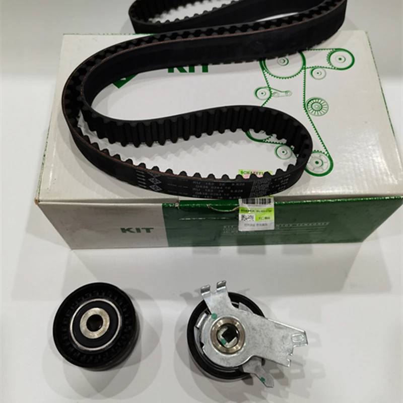 3pcs/set Engine Timing Suit/Kit for DFM DongFeng AX7 2.0/2.3 Timing belt&Timing Tensioner&Idler Set replacement belt,belt tensioner pulley
