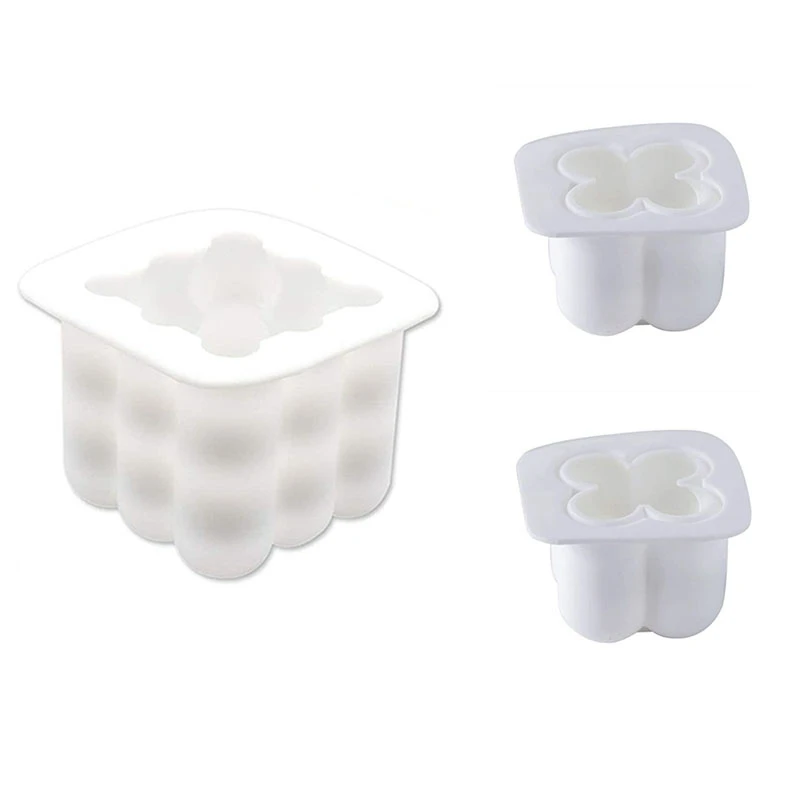 

3D формы для свечей ручной работы, силиконовая квадратная форма для изготовления свечей «сделай сам»