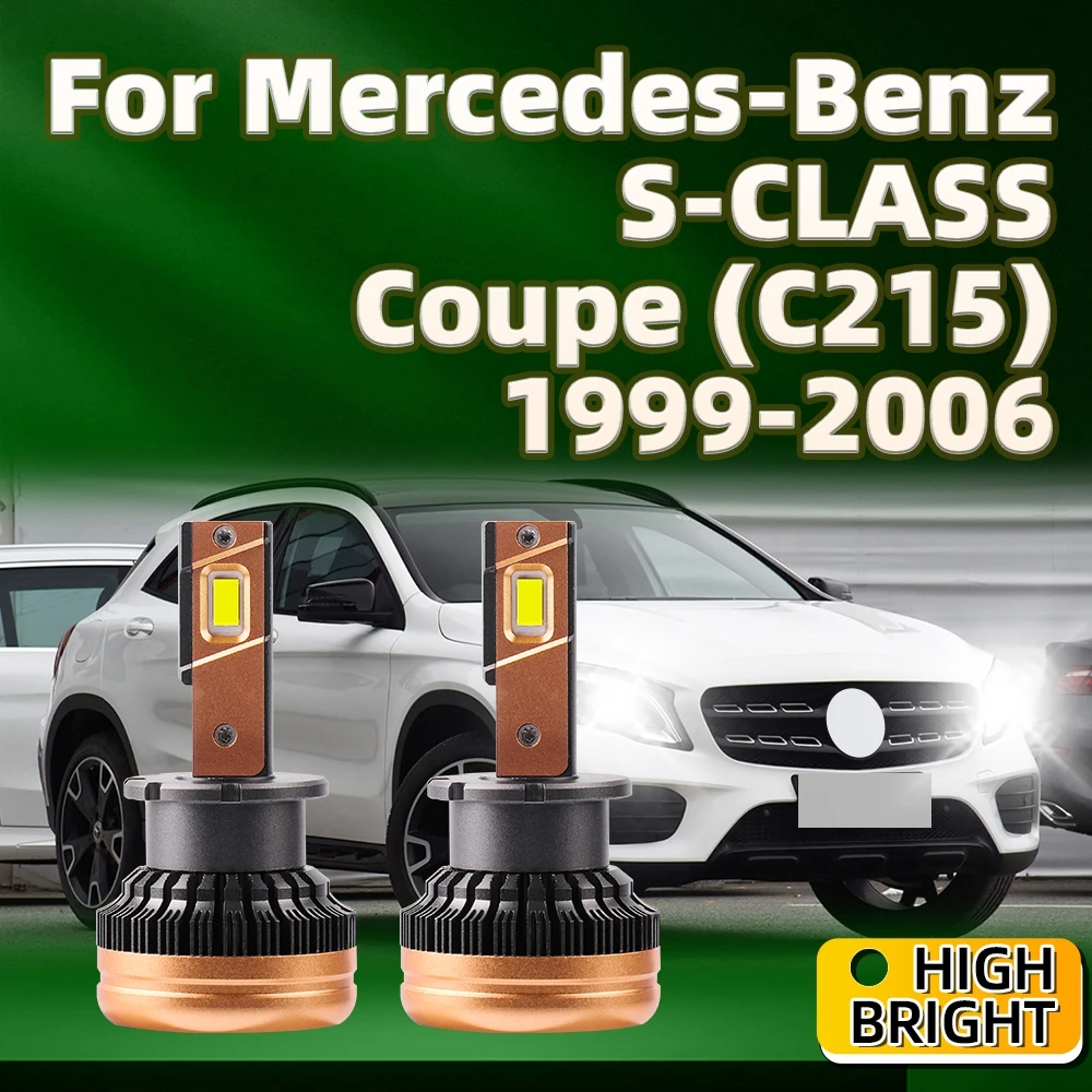 

30000LM Led D2S Headlights HID Bulb 6000K Car Lamp For Mercedes-Benz S CLASS Coupe C215 1999 2000 2001 2002 2003 2004 2005 2006