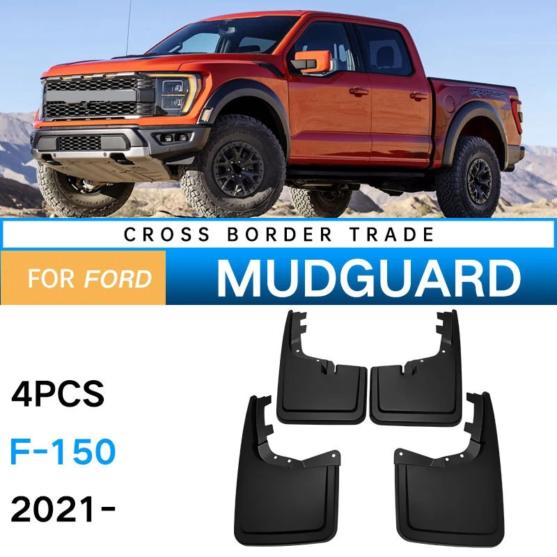 

Mudflaps For Ford F150 F-150 2021 Mudguards Splash Guard Fender Mud Flap Car Fenders Accessories