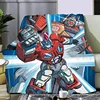 Anime Transformers G1 Car Robot Printed Blanket Picnic Blankets Warm Blanket Soft Comfortable Blanket Home Travel Birthday Gift 5
