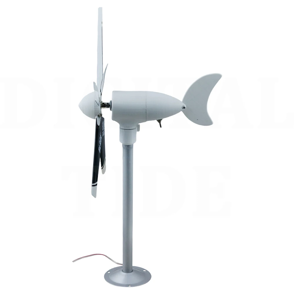 The New 5-blade Micro Wind Turbine Model Three-phase Permanent Magnet Brushless Outdoor Science and Education Windmill DIY