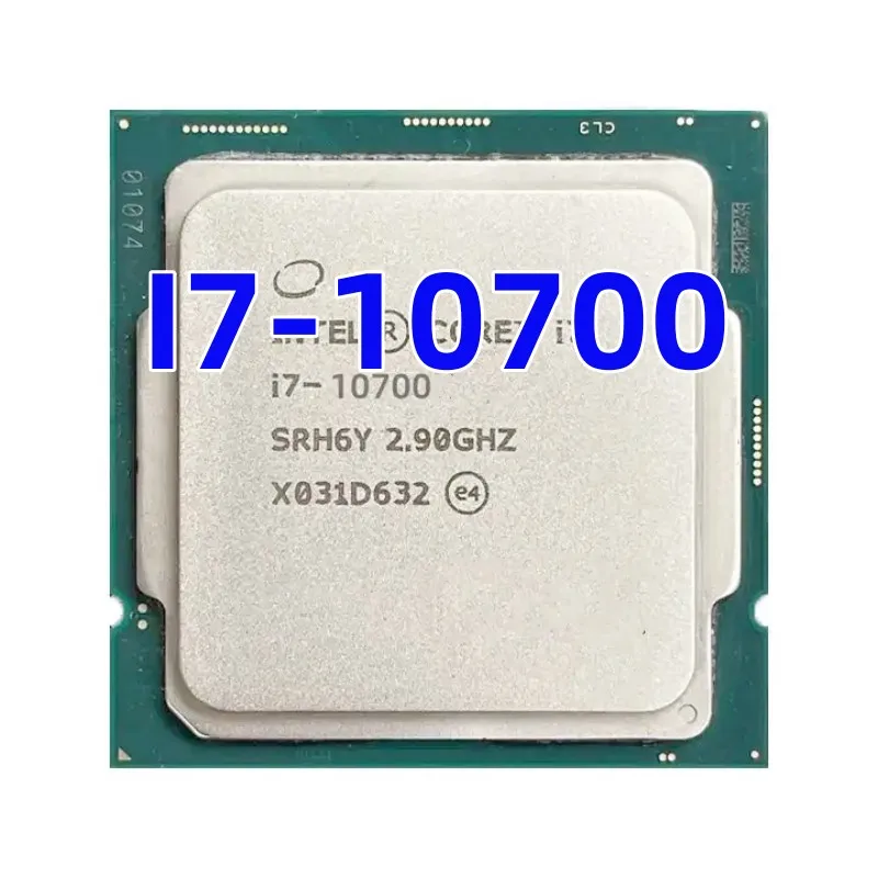 I7-10700 I7 10700 2.9 Ghz Processore Cpu A Otto Core A 16 Thread L2 = 2M L3 = 16M 65W Lga 1200