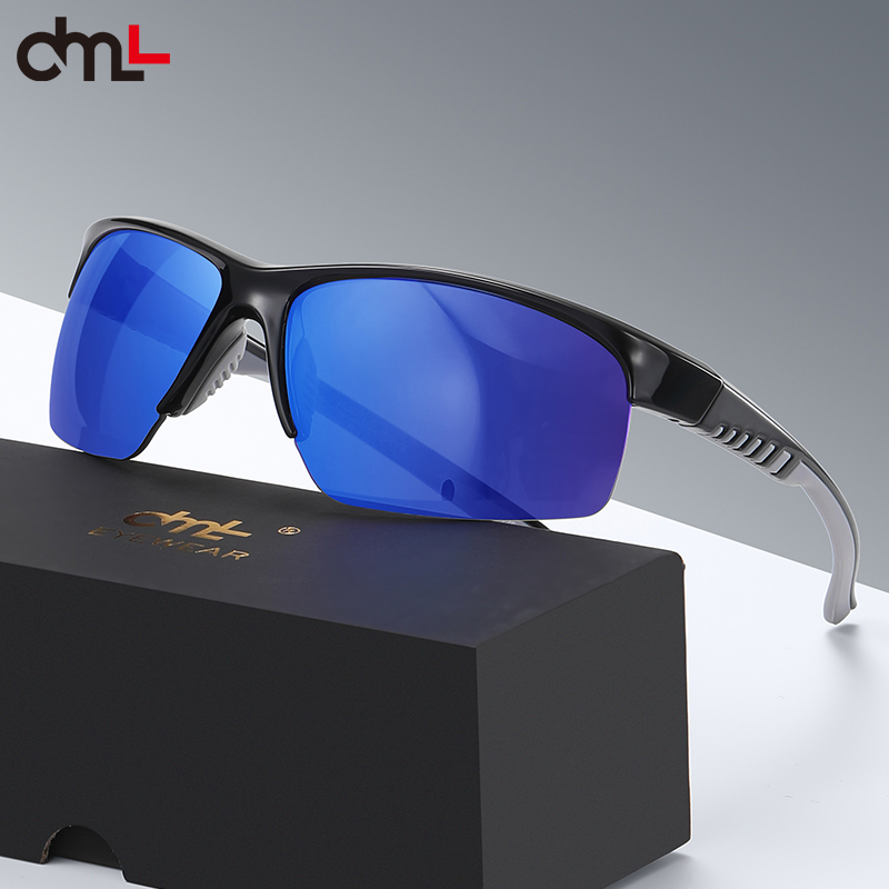 DML New Brand Professional Polarized Cycling Glasses TR90 Ultralight Materials Goggles Men's Driving Fishing Outdoor Sunglasses
