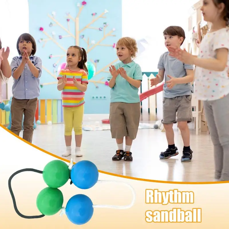 Asalato Shakers 2pcs Wooden Shakers Rhythmic Kashaka Sand Ball Beginners Percussion Instrument Kashaka Sand Ball For Music Class