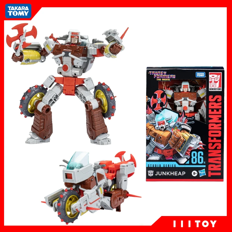In Magazzino Transformers Toy Studio Series 86-14 Deluxe Classthe Movevie1986 Junkheap Figure Giocattoli Action Figures Hobby Da Collezione