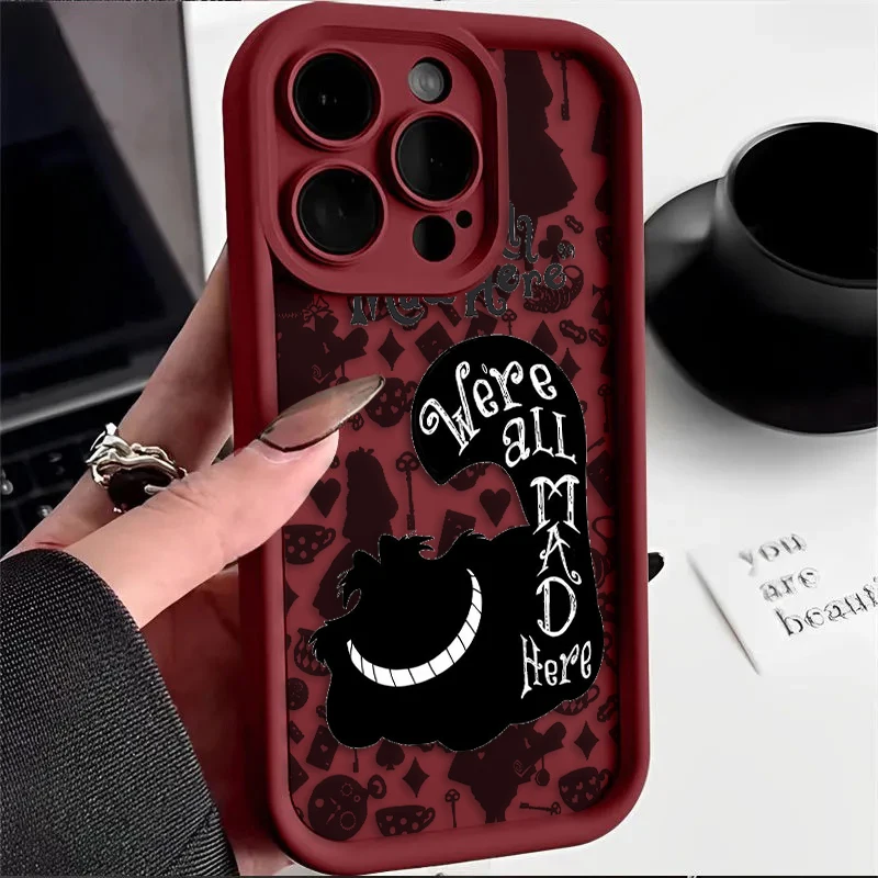 Disney Cat Miraculous Cat Per Iphone 15 14 13 12 11 Pro Max Xs Max X Xr 7 8 Plus 6S Eye Ladder Phone Case