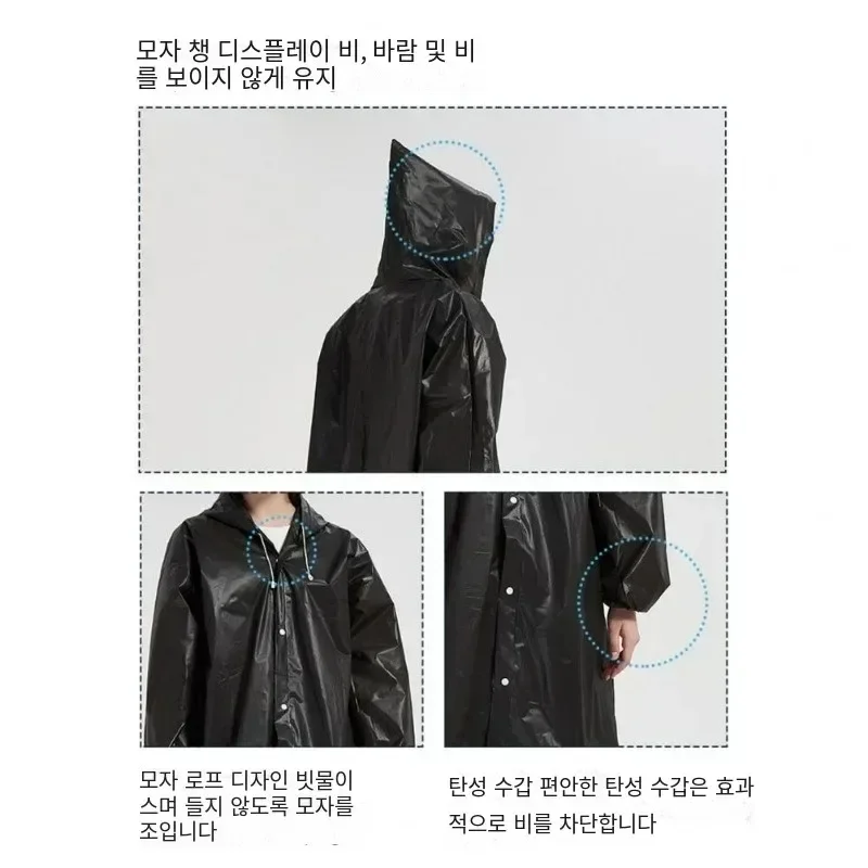 Disposable Portable EVA Unisex Raincoat for Adults Waterproof Rainwear Suit motorcycle raincoat rain poncho raincoat suit bike raincoat disposable raincoat