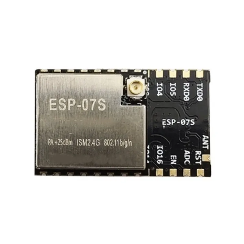 스마트 홈 및 산업용 애플리케이션을 위한 ESP8266 IoT 프로젝트를 위한 ESP-07S Wi-Fi 모듈