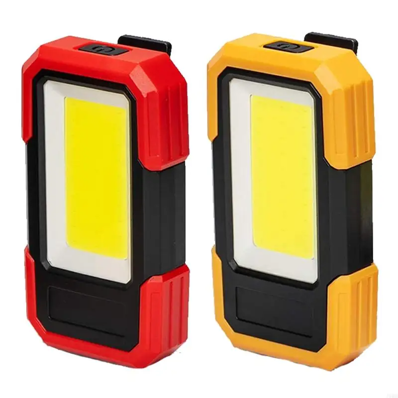 J6BB Work Lamp LED Base Battery Operated COB Flashlamp Multipurpose