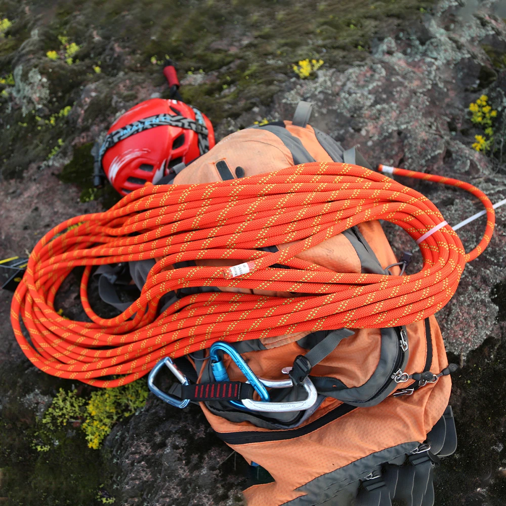 10mm Diameter Climbing High Strength Double Buckle Rope Outdoor Camping