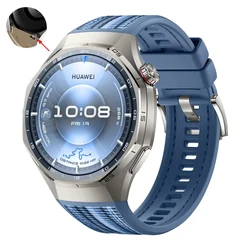Premium No Gaps Strap for Huawei Watch GT 6 Pro - Official Composite Bracelet Accessory (Blue B)