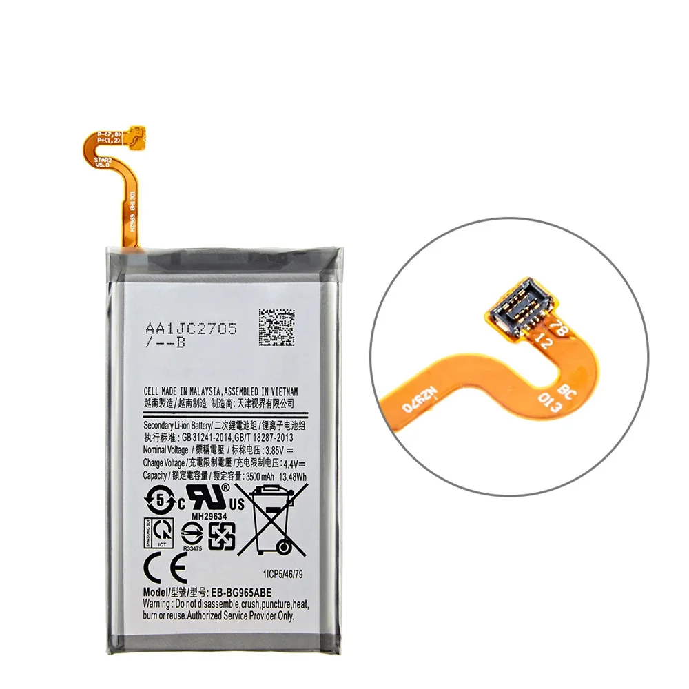 Genuine Mobile Phone Battery 3500Mah For Samsung GALAXY S9 Plus S9plus G9650 S9+ G965F EB-BG965ABE Batteries+Tools - 5