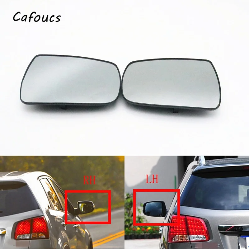 For KIA Sorento XM 2009 2014 Car Exterior Rearview Mirror Glass With Heated Function Outside