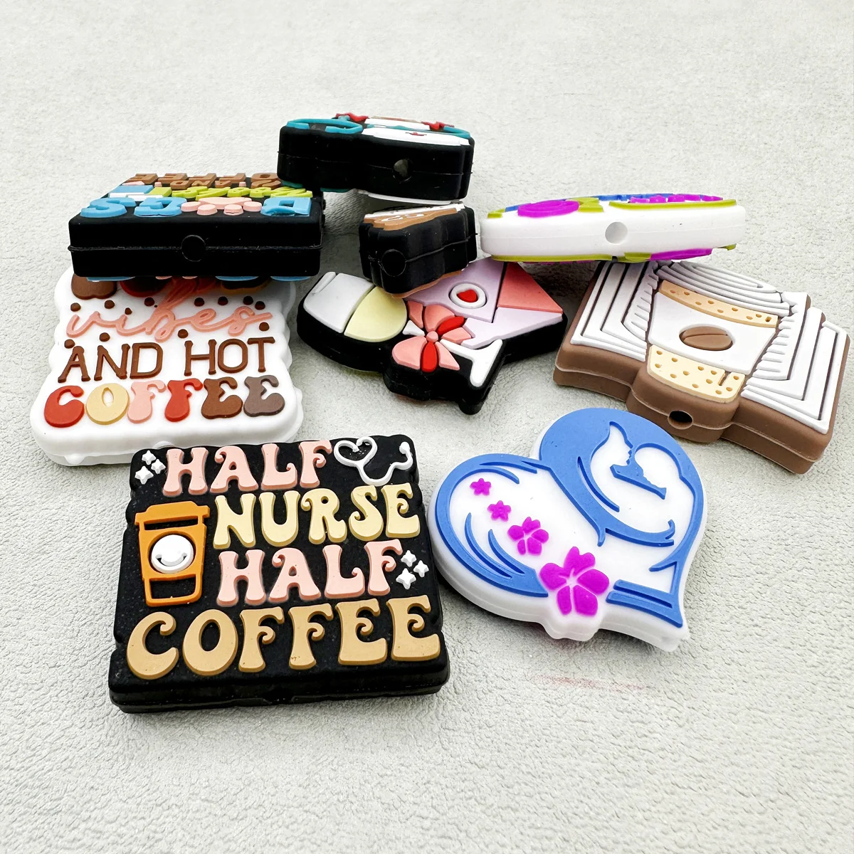 Рисунок 6 - силиконовые бусины в форме кофейного