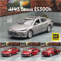 1/43 Lexus ES300h Toy Car Diecast Miniature Metal Model Pull Back Doors Openable Educational Collection Gift for Kid Match Box 1