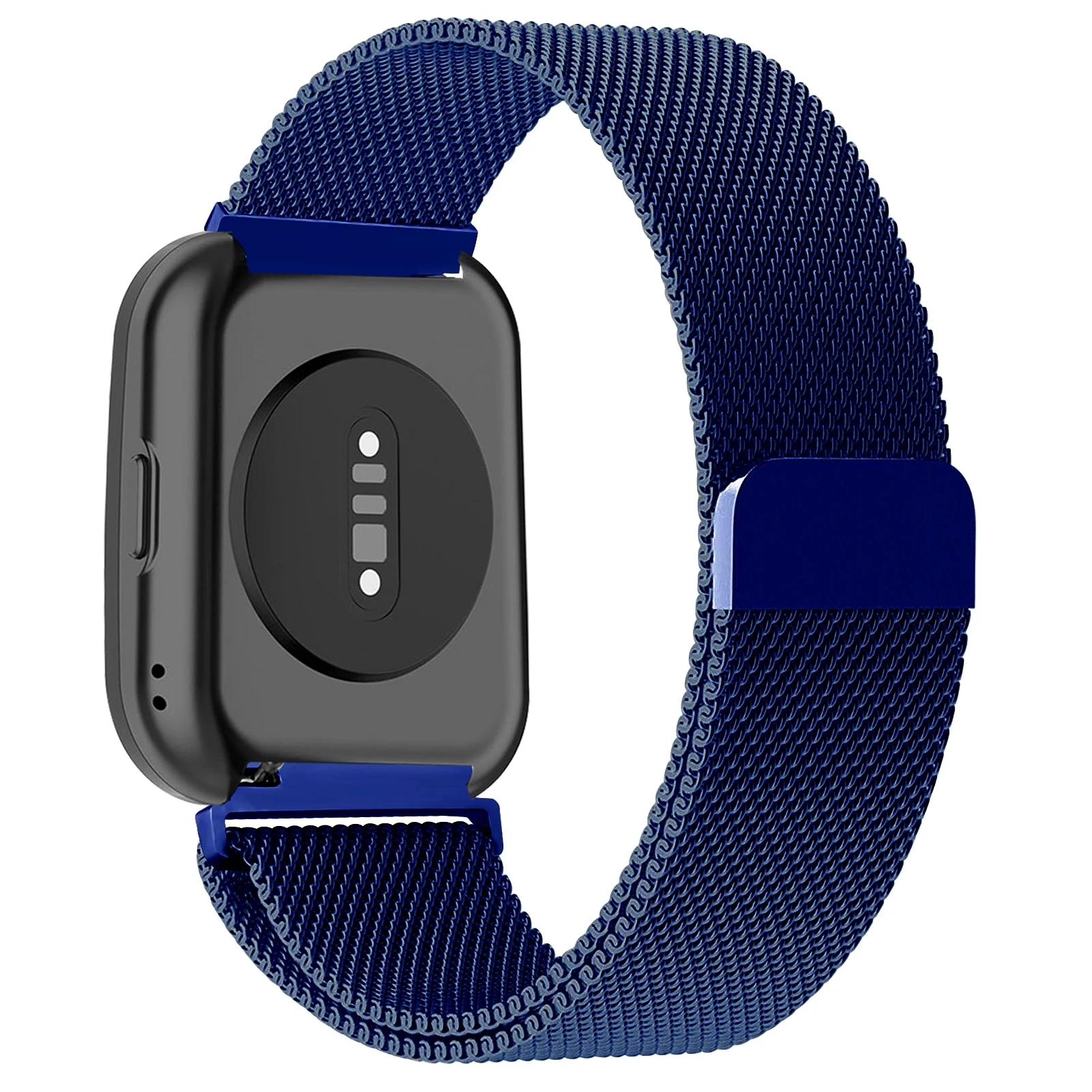 Milanese Loop Strap for Smartwatch - 22mm Stainless Steel Mesh Band Replacement Wristband Bracelet