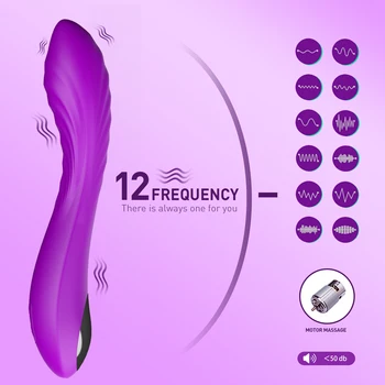 Powerful Clitoris Vibrators Female Sex Toy Clitoral Stimulator Rechargeable Vibrating Dildo Vibrator for Women G Spot Massager 2