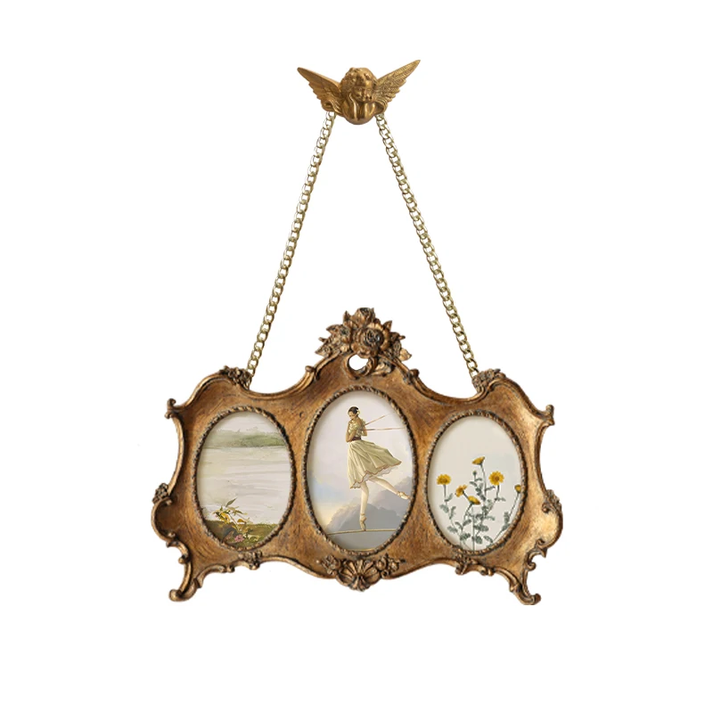 

YY Three-Hole Outer Frame European Niche Decoration American Wall Painting Bedroom Mural