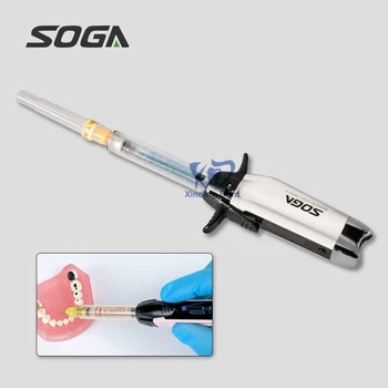 SOGA SMART II Siringa per anestesia indolore dentale Display LCD Iniettore per anestesia locale digitale Dispositivo per clinica dentista