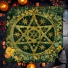 Moon Phase Five-Pointed Star Design Altar Cloth Tarot Tablecloth Altar Cloth tablecloth Divination Astrology Oracle Board Mat 4