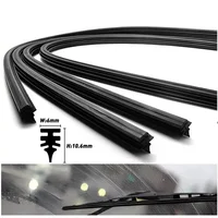 For Nissan X-Trail T32 Rogue 2 2014-2022 Car Front Rear Wiper Blades Soft Rubber Windscreen Wipers Auto Windshield 26"+17" 2