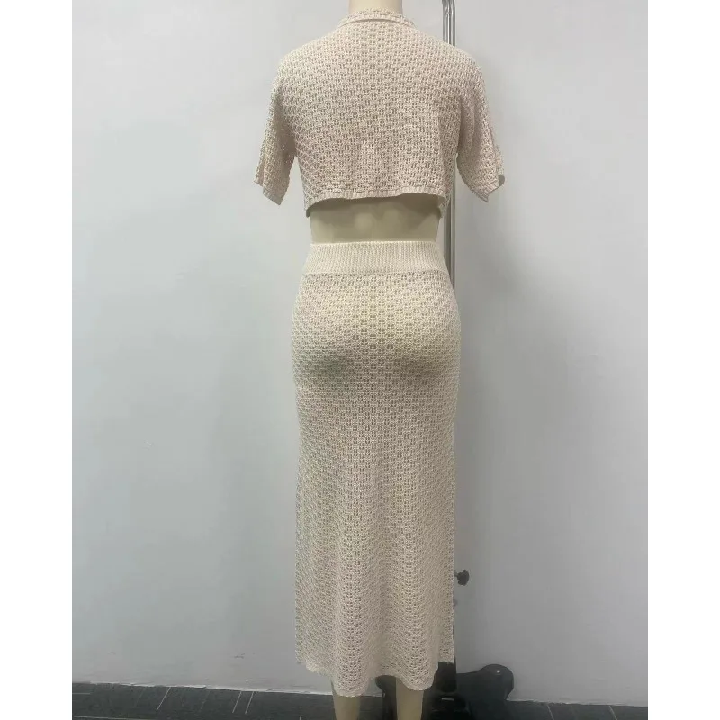 Рисунок 6 - Лето 2024, вязаный крючком однобортный