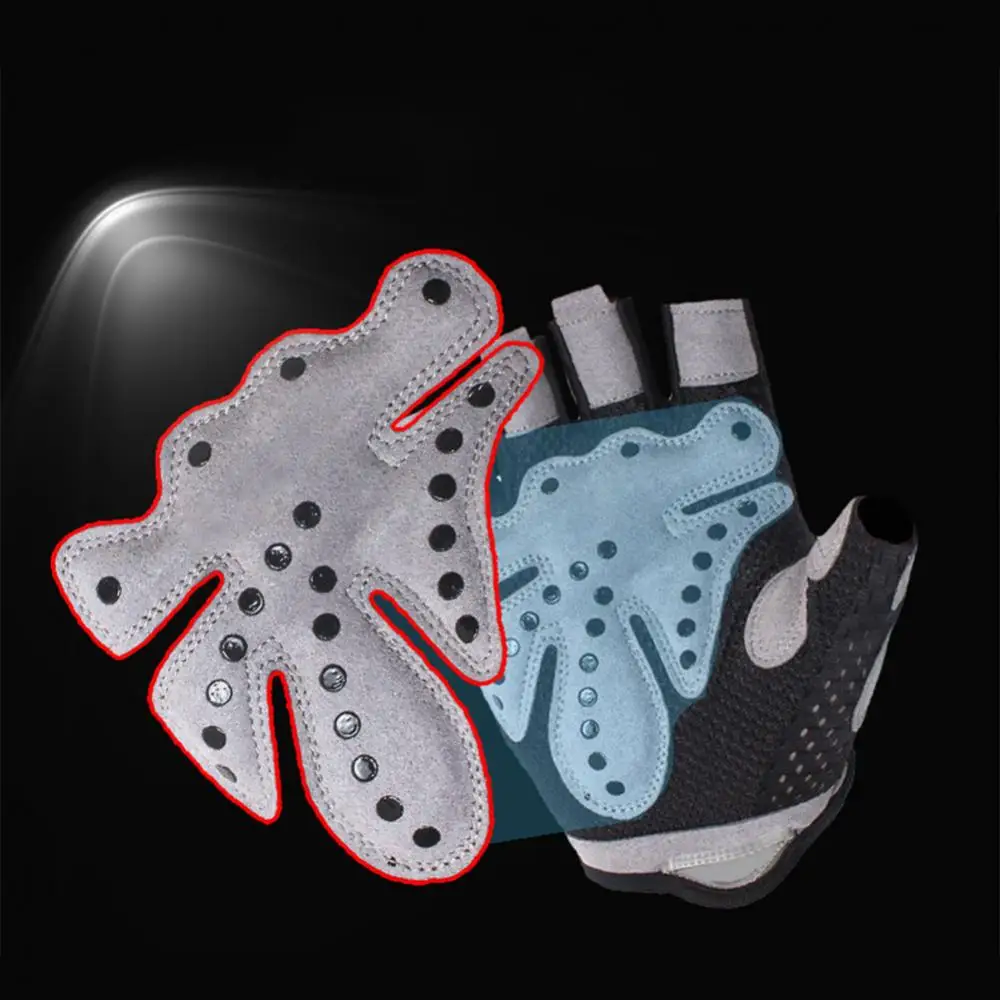 Sports Half Finger Gloves Unisex Breathable Anti-slip Weight Lifting Yoga Gym Gloves