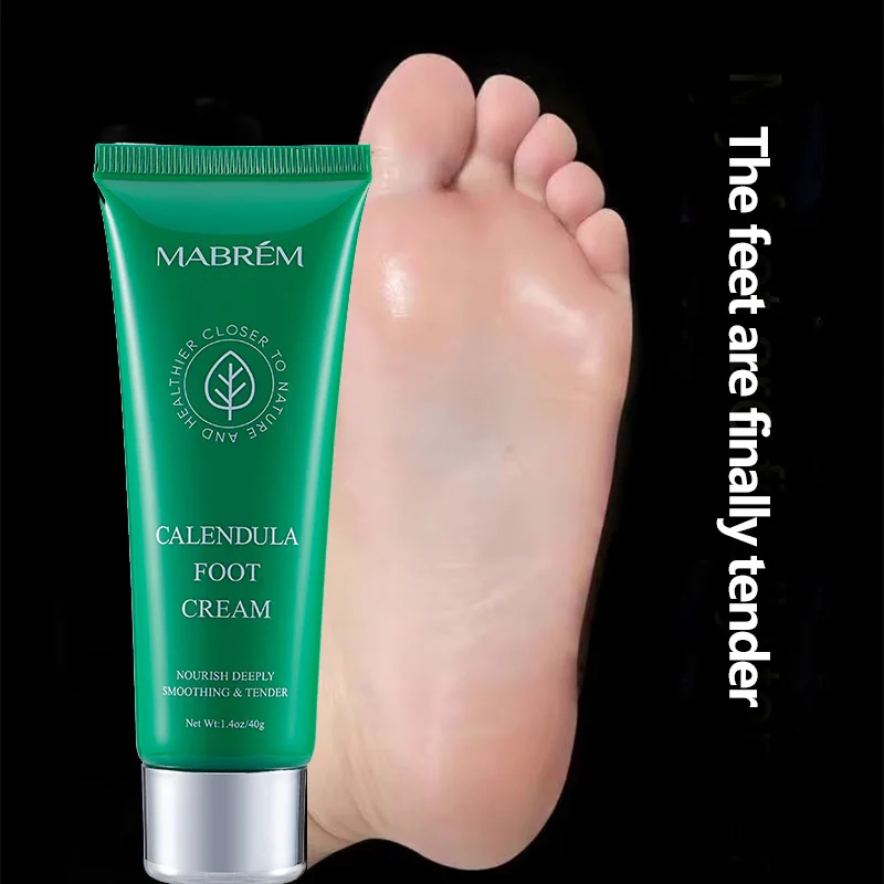 

40g Calendula Foot Cream Pedicure Beauty Wellness Foot Peeling Mask Pedicure Repair Skin Detox Hydration Moisturizing