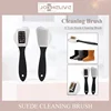 3 Side of Cleaning Brushes for Suede Leather Nubuck Three Side Cleaning Shoe Brush High Quality Black S Shape Boot Shoes 5