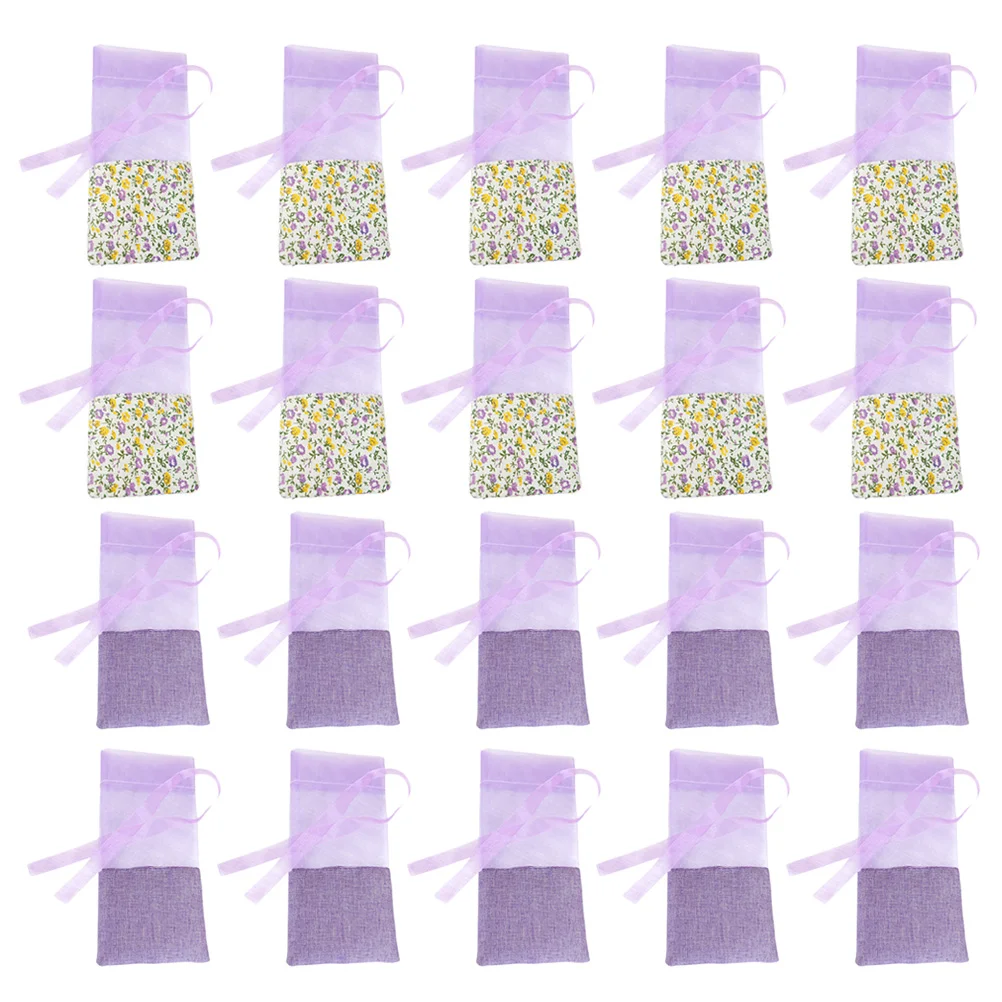 

Sachet Bags Empty Organza Cotton Cloth Flower Lavender Fragrance Bag For Seeds Dry Flowers Sachet Storage Air Fresher