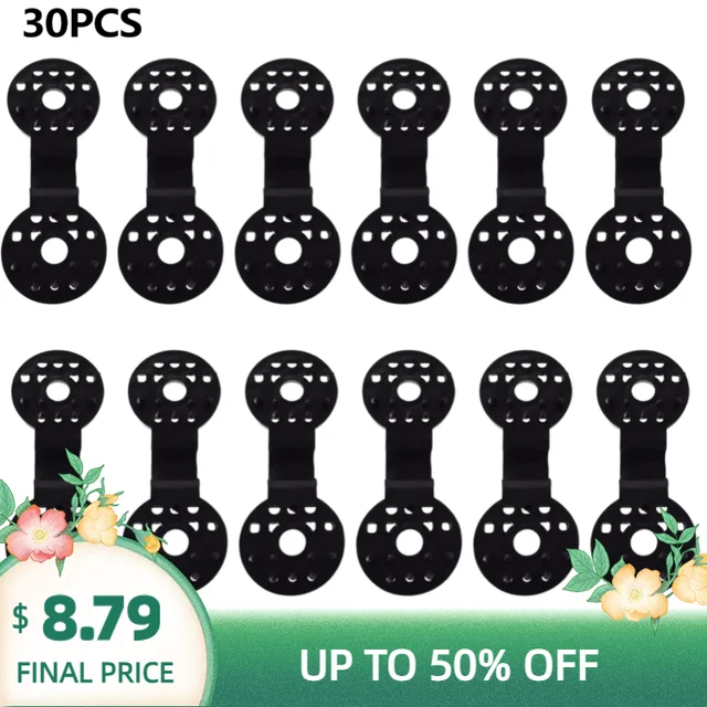 Árnyékszövet Nagy Teherbírású Reteszelő Markolat Árnyékoló Ruhák Műanyag Klipek Kerítés Szövet Kert Hálóhoz Madárhálóellenes Napsütés Háló