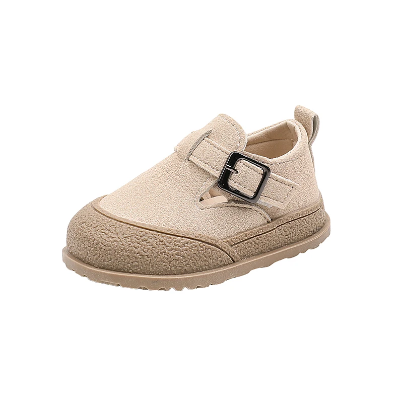 Boys' Boken Shoes Soft Soled Children's Shoes 2025 New Arrivals  0-1 years old Children's Sports Shoes Fashion Retro Bean Shoes - 6