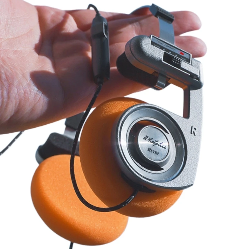 

Foldable Wireless Headphones Bluetoothcompatible 5.2 HIFI Music On Ear Earphones