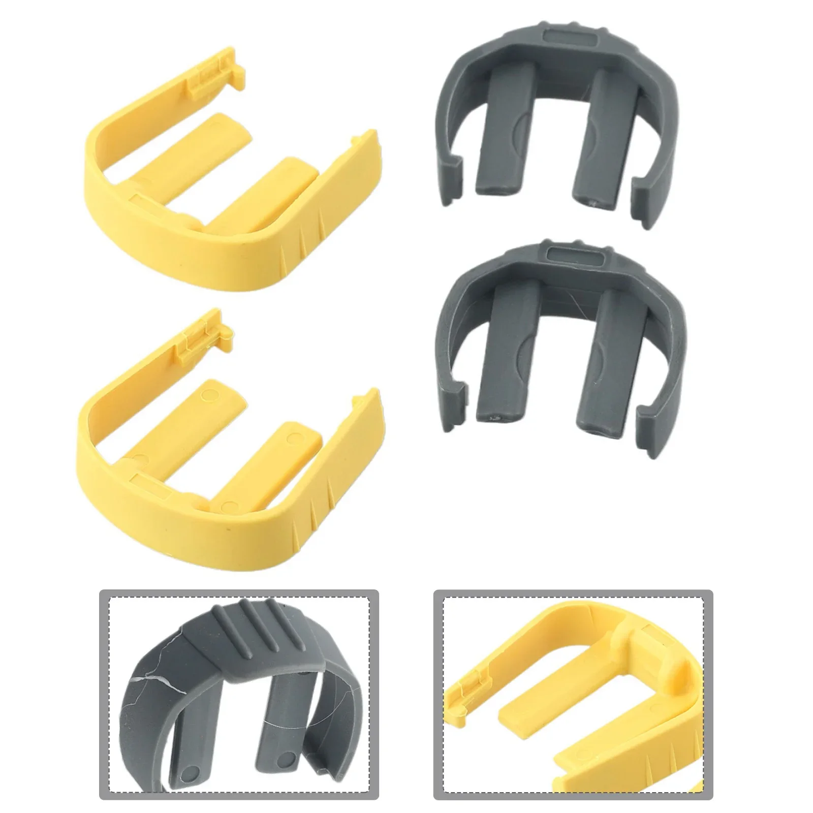 

4pcs C Clips Connector For Karcher K2 K3 K7 Car Home Pressure Power Washer Trigger Vacuum Cleaner Parts Household Cleaning Tools