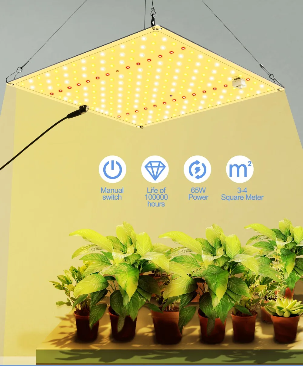 LED Grow Light LM281B flower growing Chip Full Spectrum Phyto Lamp For Greenhouse Hydroponic Plant Growth Lighting