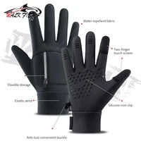 WALK FISH Fishing Gloves Warm Windproof Waterproof Touch Screen Anti Slip Outdoor Sport Running Exposed Fingers Gloves Unisex 2