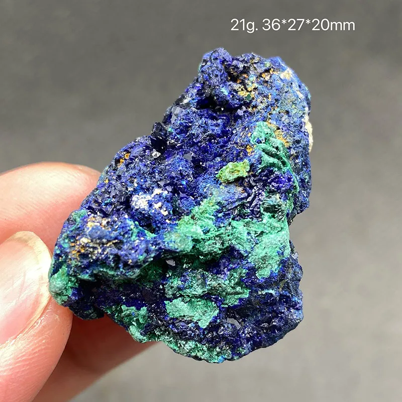 100% natural azurite and malachite symbiotic raw stone mineral specimen healing crystal gem collection