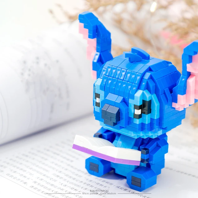 2023new Disney Series Music Stitch Cartoon Character Model Series Building  Blocks Puzzle Set Children's Toy Gift - Blocks - AliExpress