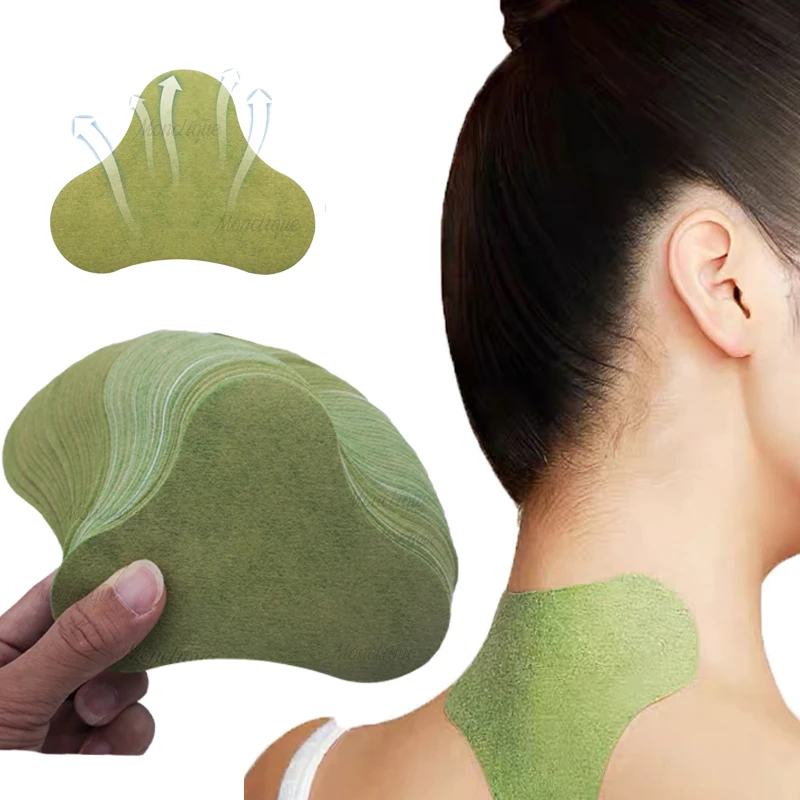 12/36/48/60 Pcs Shoulder Neck Patch Neck Heating Pad Non-woven Fabric Wormwood Stickers For Fitness Yoga Running