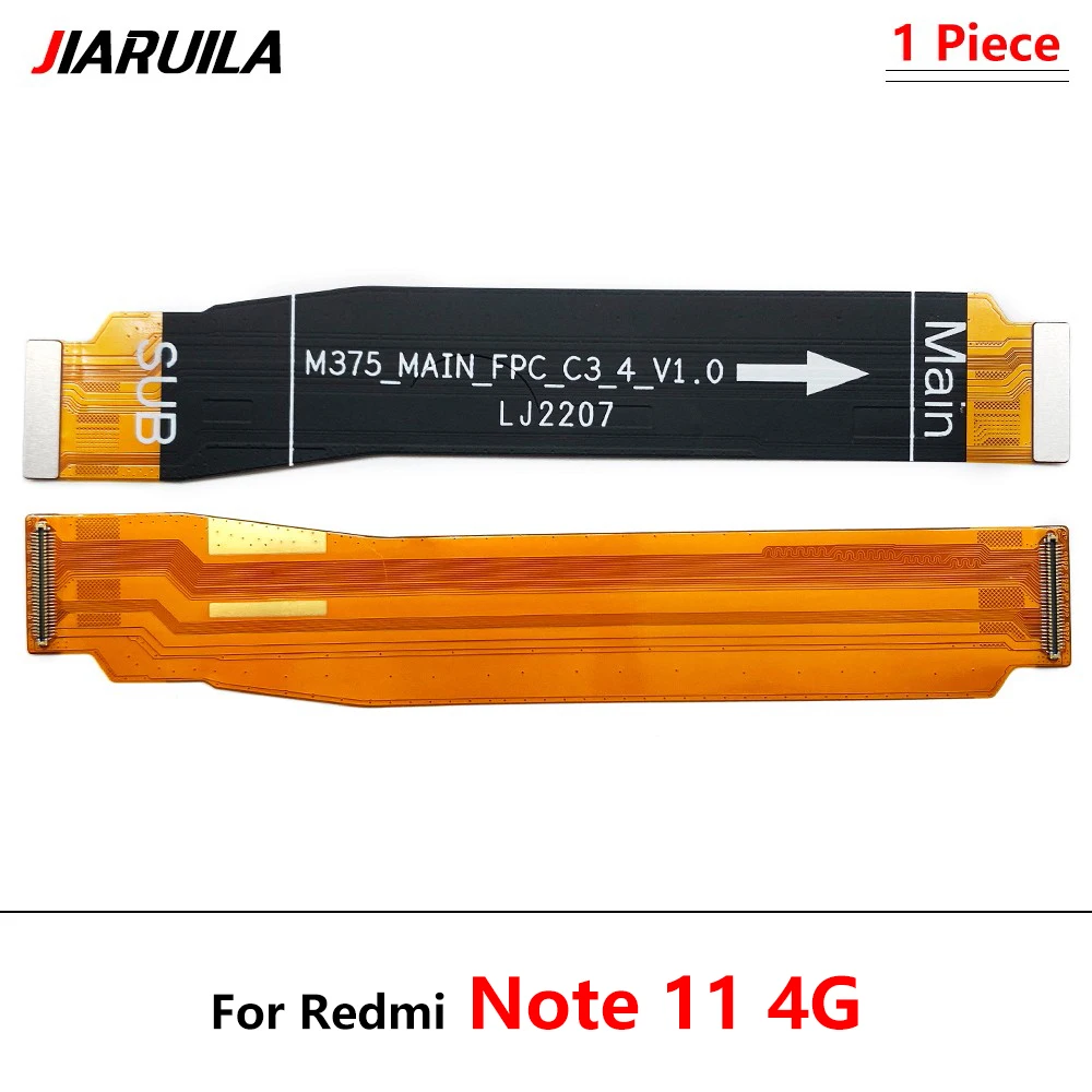 Flex Cable Flex Cable Connector Flex Cable Replacement For Xiaomi Redmi Note 6 7 8 9 10 11 Pro 9S 10S 8T 8 8A 9 9A 9C 11 4G 5G Main Board Motherboard LCD Display Connector Flex Cable
