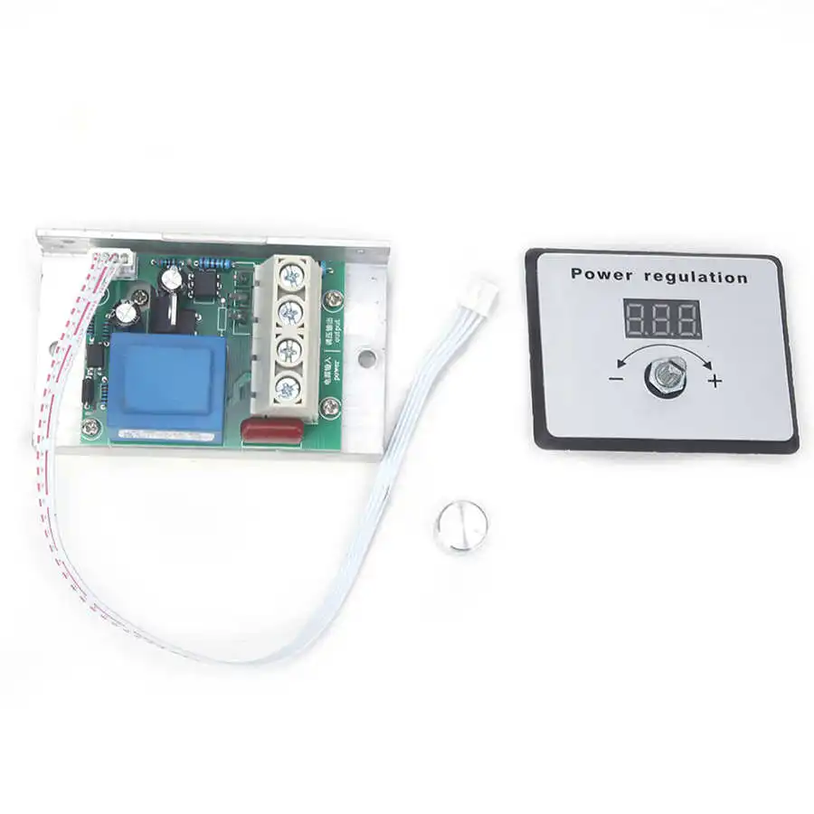 AC Voltage Regulator Two-Way Thyristor Adjustment Module Voltage Regulator Module 10000W 220V 80A Converter voltage regulator