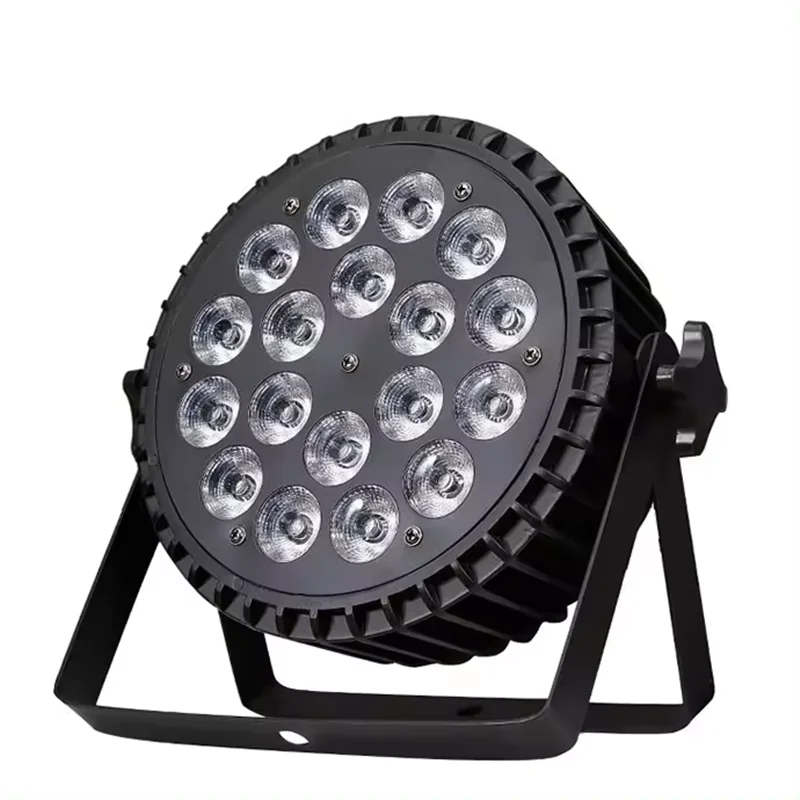 

18x12W 4IN1 LED Flat Par light RGBW LED Par Light dmx512 Control KTV DJ Disco Bar Club Party Stage Lighting Event Show