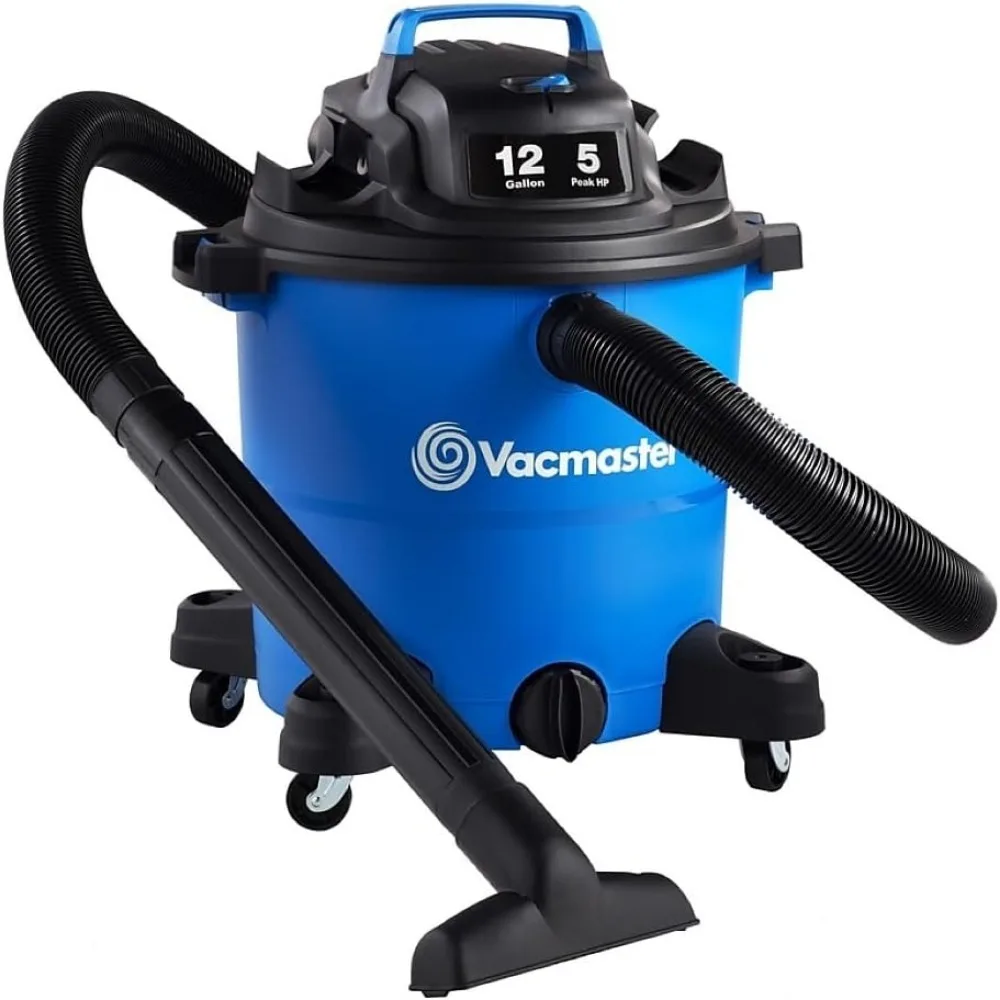 

12-GALLON Corded Canister Vacuum Cleaner Bagged, Blue (VOC1210PF)