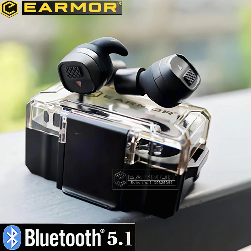 Earmor M20t New Wireless Bluetooth Earplugs Electronic Shooting