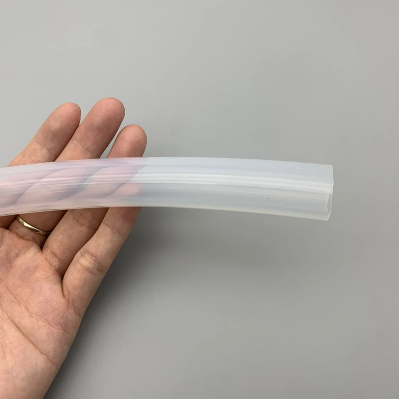22x25 Silicone Tubing ID 22mm OD 25mm Food Grade Flexible Drink Tubing Pipe Temperature Resistance Nontoxic Transparent