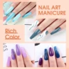COSCELIA 20PCS Gel Nail Polish Set with 7ML Base Glossy Matte Gold Sliver Glitter Top Coat Long Lasting for Girls Nail Salon Art 3