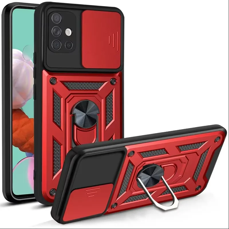 Durable Armor Phone Case with Holder Attachment