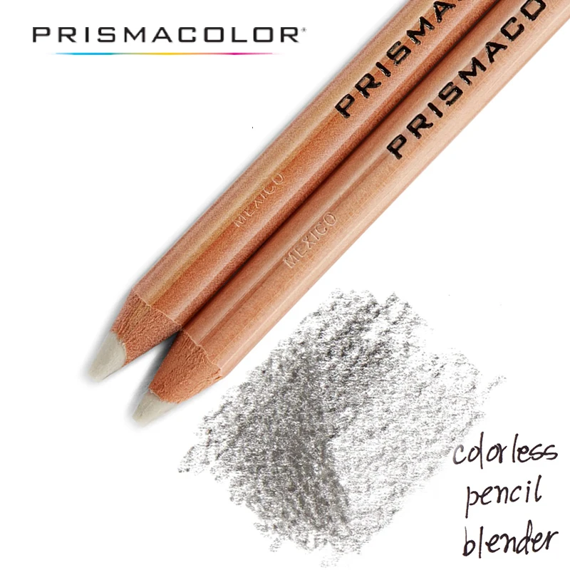 

2pcs Prismacolor Premier Colorless Blender Pencil PC1077 Perfect for Blending And Softening Edges Of Colored Pencil Artwork