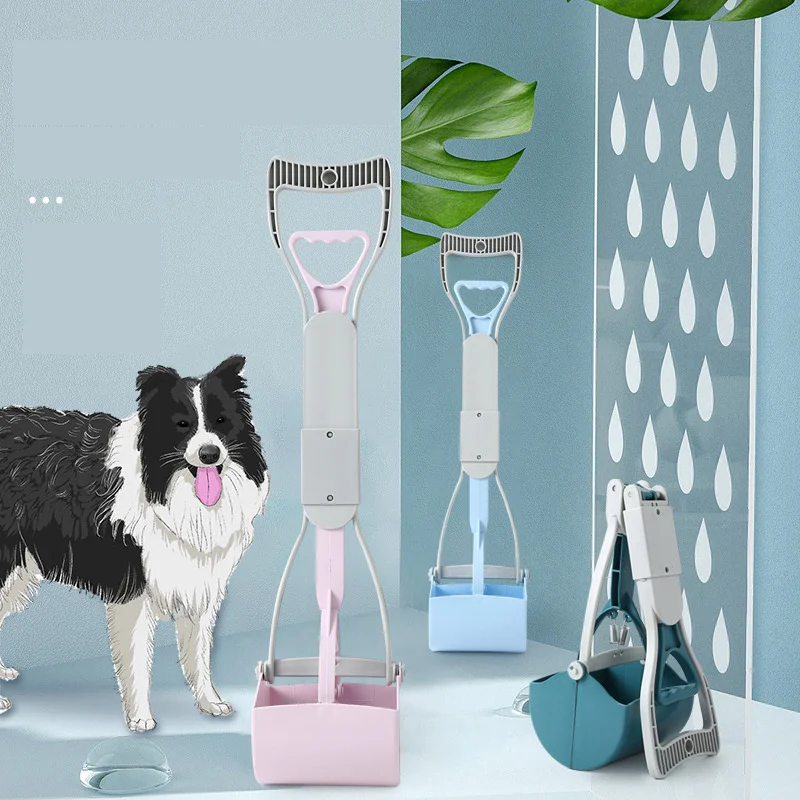 Pet Pooper Scooper Manico Lungo Dog Poop Scoopers Jaw Poop Scoop Pala Pick Up Raccoglitore Di Rifiuti Animali Per Cani Strumento Di Pulizia